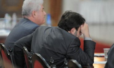 Fotografia zilei. Ce i-a spus Vladimir Voronin lui Mark Tkaciuk?