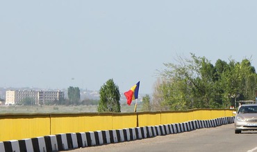 Tricolorul a fost arborat și în Transnistria